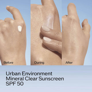 Urban Environment Mineral Clear Sunscreen SPF 50+