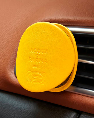 Leather Car Diffuser Case Only - Yellow